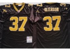 New Orleans Saints #37 Steve Gleason Black Throwback Jersey