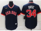 Nike Boston Red Sox #34 David Ortiz Blue Throwabck Jersey