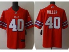 Buffalo Bills #40 Von Miller Red Limited Jersey