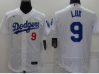 Nike Los Angeles Dodgers #9 Gavin Lux White Flexbase Jersey