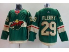 Adidas Minnesota Wild #29 Marc-Andre Fleury Green Jersey