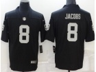 Oakland Raiders #8 Josh Jacobs Black Limited Jersey