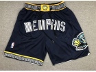 Memphis Grizzlies Black City Shorts