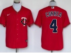 Nike Minnesota Twins #4 Carlos Correa Red Cool Base Jersey