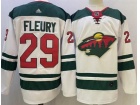 Adidas Minnesota Wild #29 Marc-Andre Fleury White Jersey