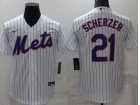 Nike New York Mets #21 Max Scherzer White Cool Base Jersey