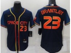 Nike Houston Astros #23 Michael Brantley Blue Space City Flexbase Jersey