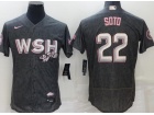 Nike Washington Nationals #22 Juan Soto Grey City Flexbase Jersey