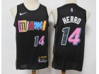 Nike Miami Heat #14 Tyler Herro Black 2021-2022 City Jersey