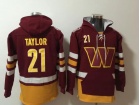 Washington Commanders #21 Sean Taylor Red Hoodie