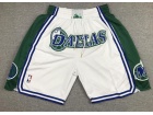 Dallas Mavericks White 2021-2022 City Shorts