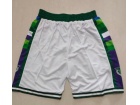 Milwaukee Bucks White 75th Shorts