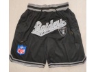 Las Vegas Raiders Black With Logo Just Don Shorts