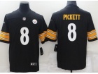 Pittsburgh Steelers #8 Kenny Pickett Black Limited Jersey