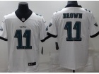 Philadelphia Eagles #11 Aj Brown White Limited Jersey