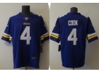 Minnesota Vikings #4 Dalvin Cooks Purple Limited Jersey