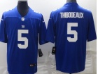 New York Giants #5 Kayvon Thibodeaux Blue Vapor Limited Jersey