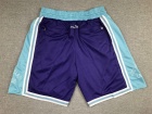 Los Angeles Lakers Purple/Baby Blue 75th Just Don Shorts