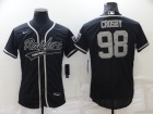 Las Vegas Raiders #98 Maxx Crosby Black Flexbase MLB Baseball Jersey