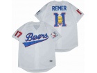 Movie Beers #17 Doug Remer White Baseball Jersey