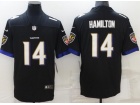 Baltimore Ravens #14 Kyle Hamilton Black Vapor Limited Jersey