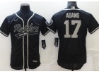 Las Vegas Raiders #17 Davante Adams Black Flexbase MLB Baseball Jersey