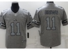 Philadelphia Eagles #11 Aj Brown Grey Limited Jersey