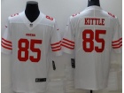 San Francisco 49ers #85 George Kittle White 2022 Vapor Untouchable Limited Jersey