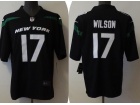 New York Jets #17 Garrett Wilson Black Vapor Limited Jersey