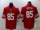 San Francisco 49ers #85 George Kittle Red 2022 Vapor Untouchable Limited Jersey