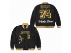 Los Angeles Lakers #24 Kobe Bryant Black Jacket