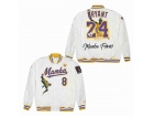 Mamba #24 Kobe Bryant White Jacket