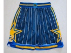 Boca Juniors #12 Navy Blue Pinstripes Shorts