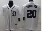 Nike Detroit Tigers #20 Spencer Torkelson White cool base Jersey