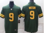 Green Bay Packers #9 Christian Watson Green Throwback Vapor Limited Jersey