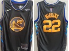 Nike Golden State Warriors #22 Andrew Wiggins Black 2021-22 City Jersey