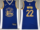 Nike Golden State Warriors #22 Andrew Wiggins Blue Jersey