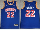 Nike Golden State Warriors #22 Andrew Wiggins Blue 75th Jersey