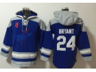 Nike Los Angeles Dodgers #24 Kobe Bryant Blue Hoodies