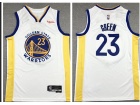 Nike Golden State Warriors #23 Draymond Green White Jersey