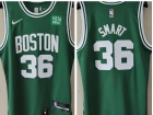 Nike Boston Celtics #36 Marcus Smart Green 75th Jersey