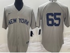 Nike New York Yankees #65 Grey Field Of Dreams Cool Base Jersey