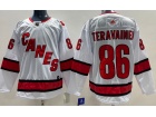 Adidas Carolina Hurricanes #86 Teuvo Teravainen White CANES Hockey Jersey