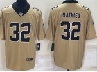 New Orleans Saints #32 Mathieu Gold Inverted Limited Jersey