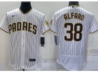 Nike San Diego Padres #38 Jorge Alfaro White Flexbase Jersey