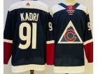 Adidas Colorado Avalanche #91 Nazem Kadri Blue Hockey Jersey