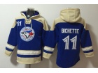 Toronto Blue Jays #11 Bo Bichette Blue Hoodies