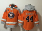 Houston Astros #44 Yordan Alvare Orange Hoodies