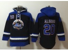 New York Mets #20 Pete Alonso Black Hoodies