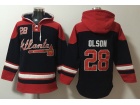 Nike Atlanta Braves #28 Matt Olson Blue Hoodie